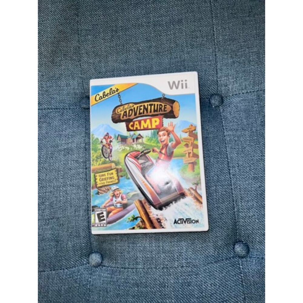 Cabela's Adventure Camp Nintendo Wii 2011 Game w/ Manual E Rating